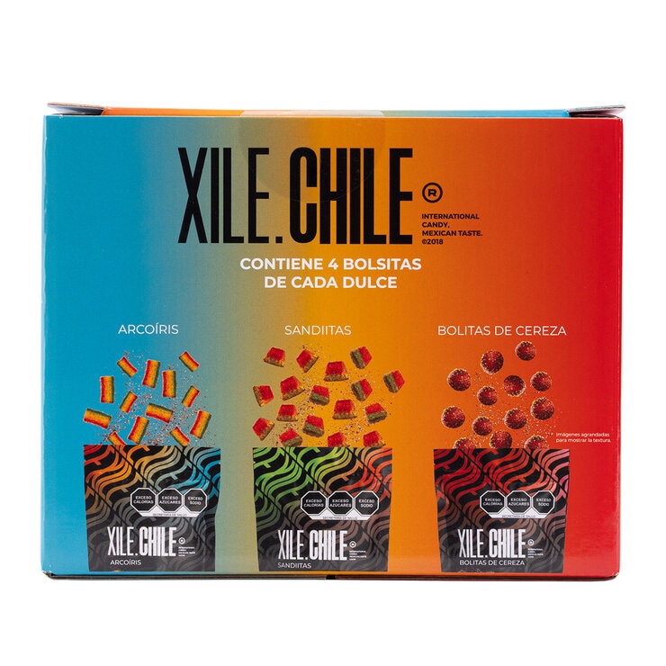 Xile Chile Surtido de Dulces 12/50 g Xile Chile Surtido de Dulces 12/50 g