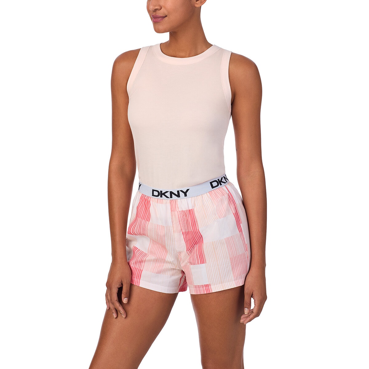 DKNY Conjunto de Pijama para Dama Rosa Extra Grande