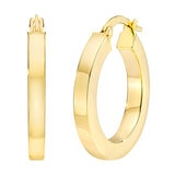 Aretes, Oro Amarillo de 14K Aretes, Oro Amarillo de 14K