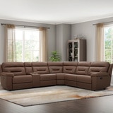 Gilman Creek, Sofá Seccional Reclinable de Tela
