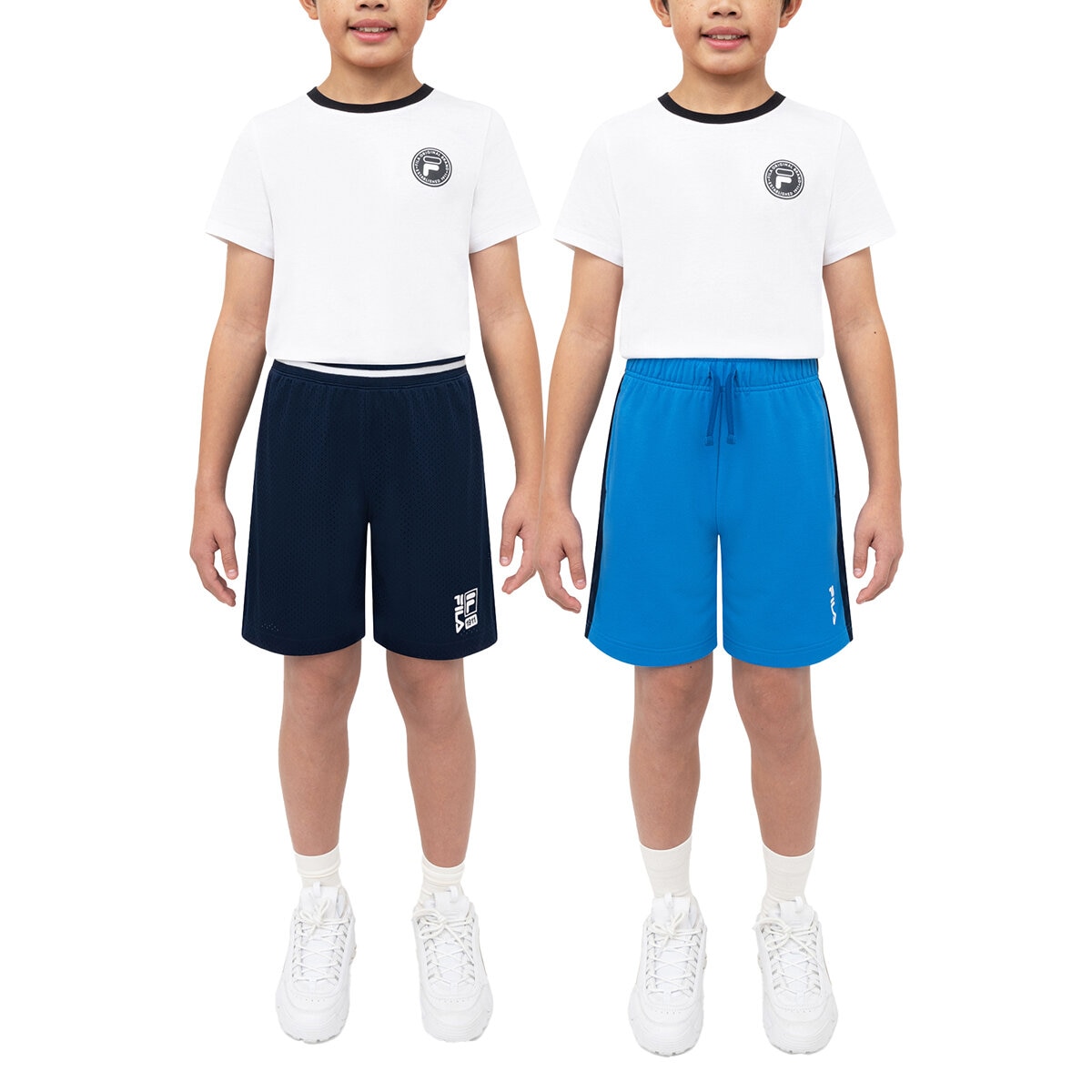 FILA Shorts 2 piezas para Niños Varias Tallas y Colores