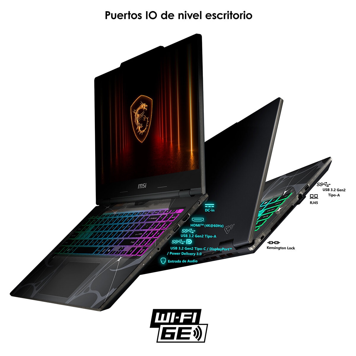 MSI Cyborg 15 Laptop Gaming 15.6" FHD Intel Core 7 16GB 512GB SSD