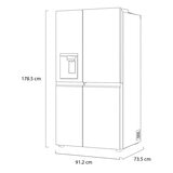 LG Refrigerador 22' Side by Side