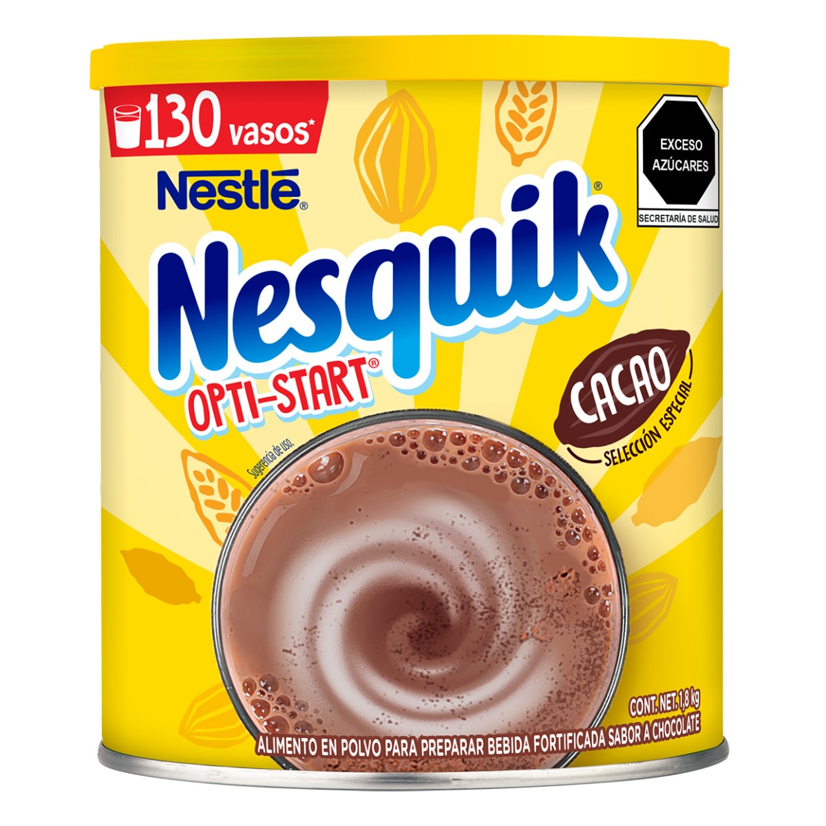 New flavor Nesquick Chocolate Caramel Swirl powder(18.5oz container