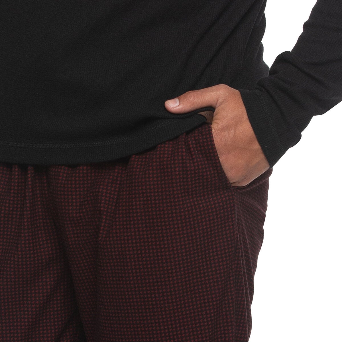 Buffalo David Bitton Pijama para Caballero Rojo Extra Grande