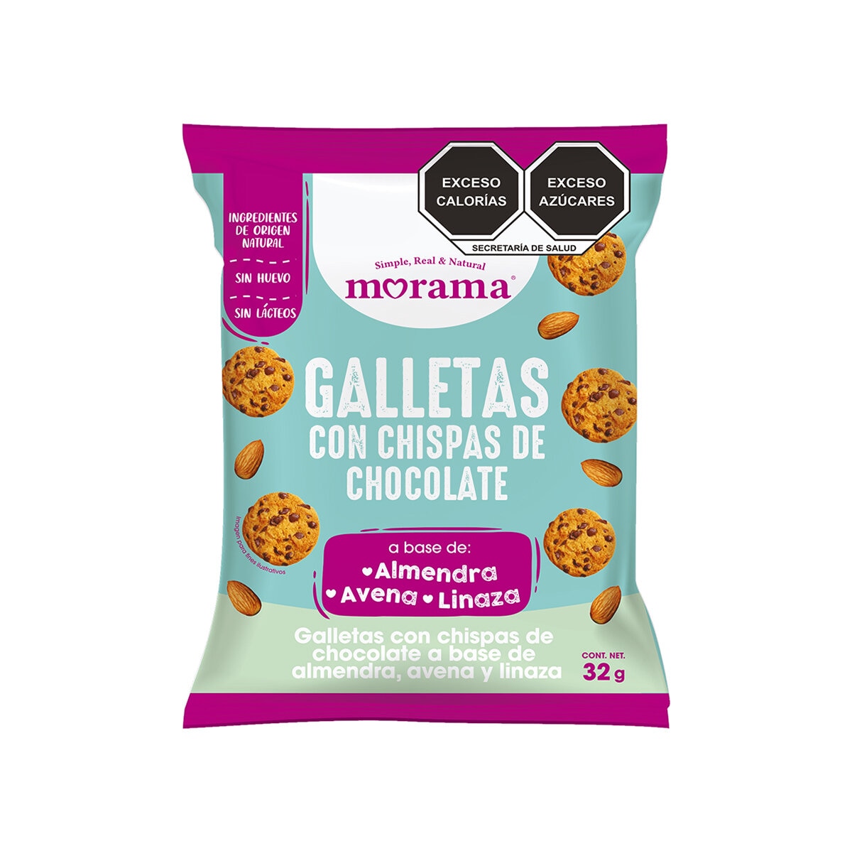 Morama Galletas Chispas Chocolate 384 g