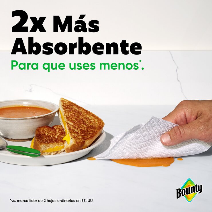 Bounty Advanced Servitoalla 12 rollos de 101 hojas