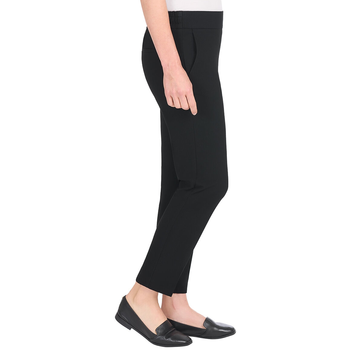 Hilary Radley Pantalones para Dama Negro Grande