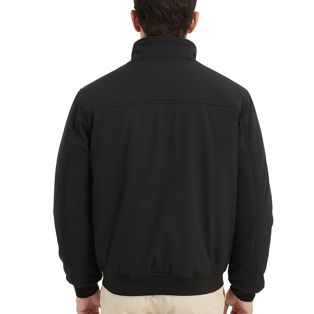 Hawke & Co Chamarra para Caballero Negro Extra Grande Hawke & Co Chamarra para Caballero Negro Extra Grande