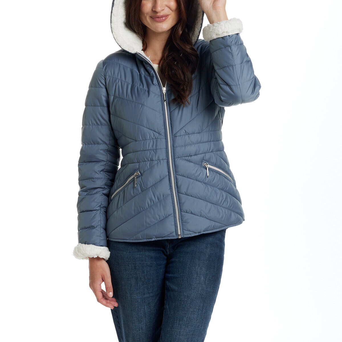 Weatherproof Chamarra para Dama Azul Chica