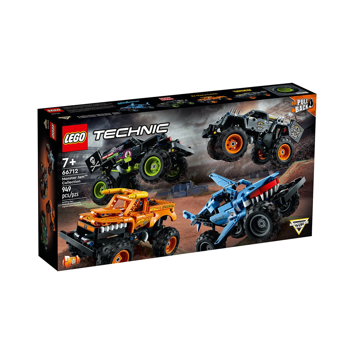 Lego®, Colección 4 en 1 Technic Monster Jam Costco México