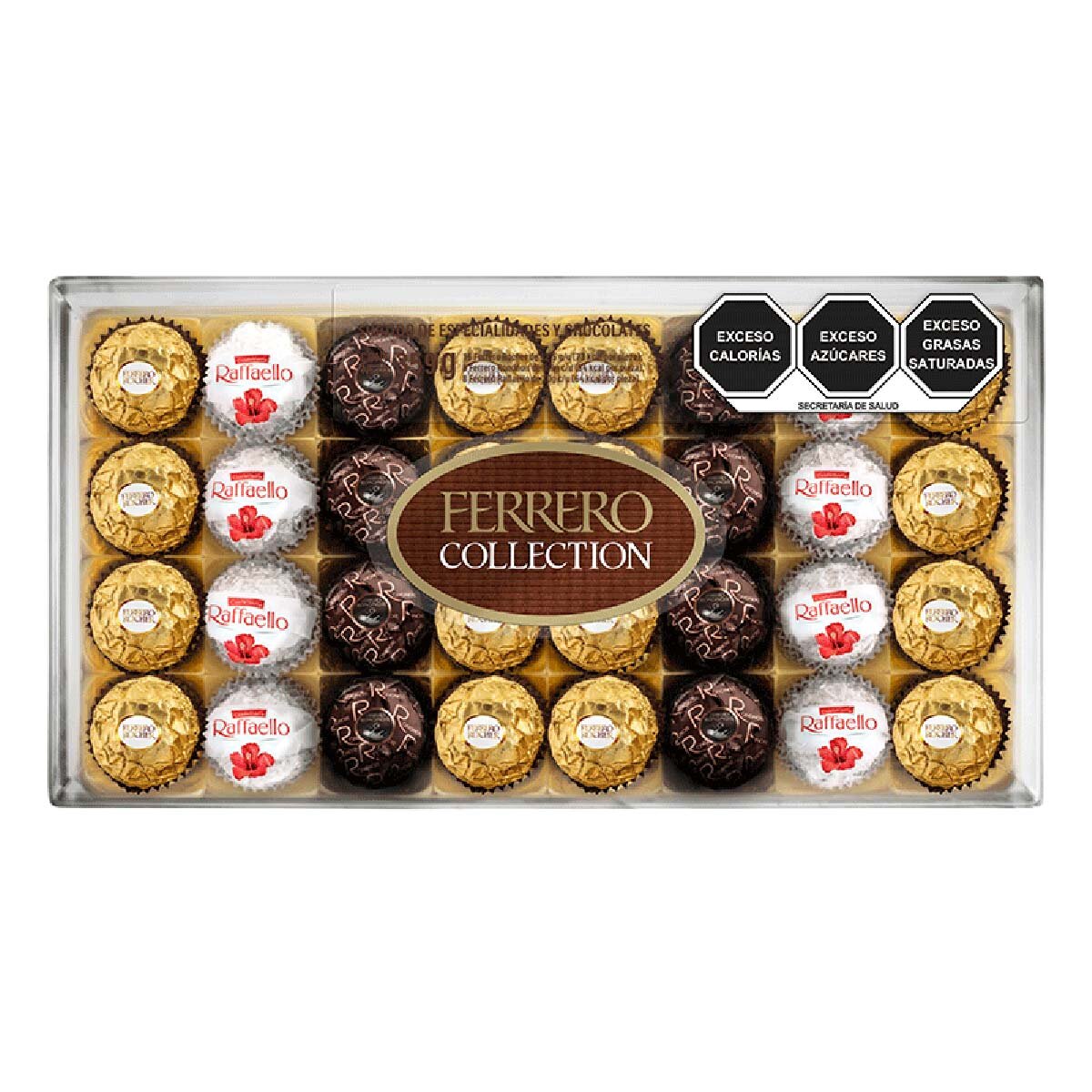 Ferrero Rocher Chocolates de Avellana 32 pzas de 12.5 g