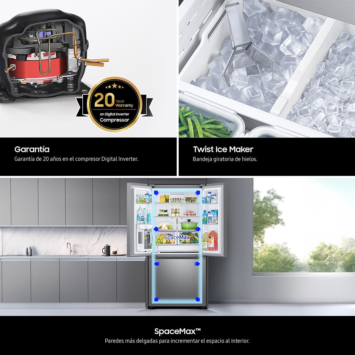 Samsung Refrigerador 22' French Door