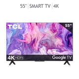 TCL Pantalla 55" 4K UHD Smart TV