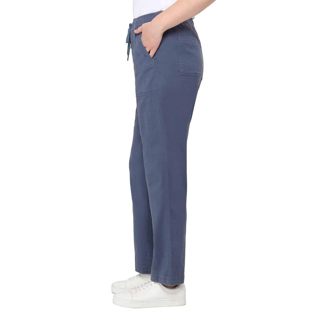 Tahari Pantalones para Dama azul extra chica