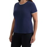 Teddi Rose Playera para Dama Azul Chica