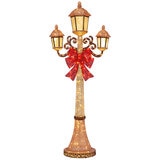 Farol Navideño de 2.1m con 220 Luces LED y Efecto Parpadeante