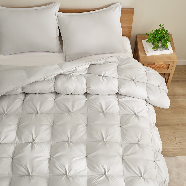 Casual Living, Edredón King de 3 pzs, Gris