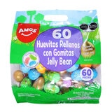 Amos Huevitos Rellenos con Jelly Beans 60 pzas