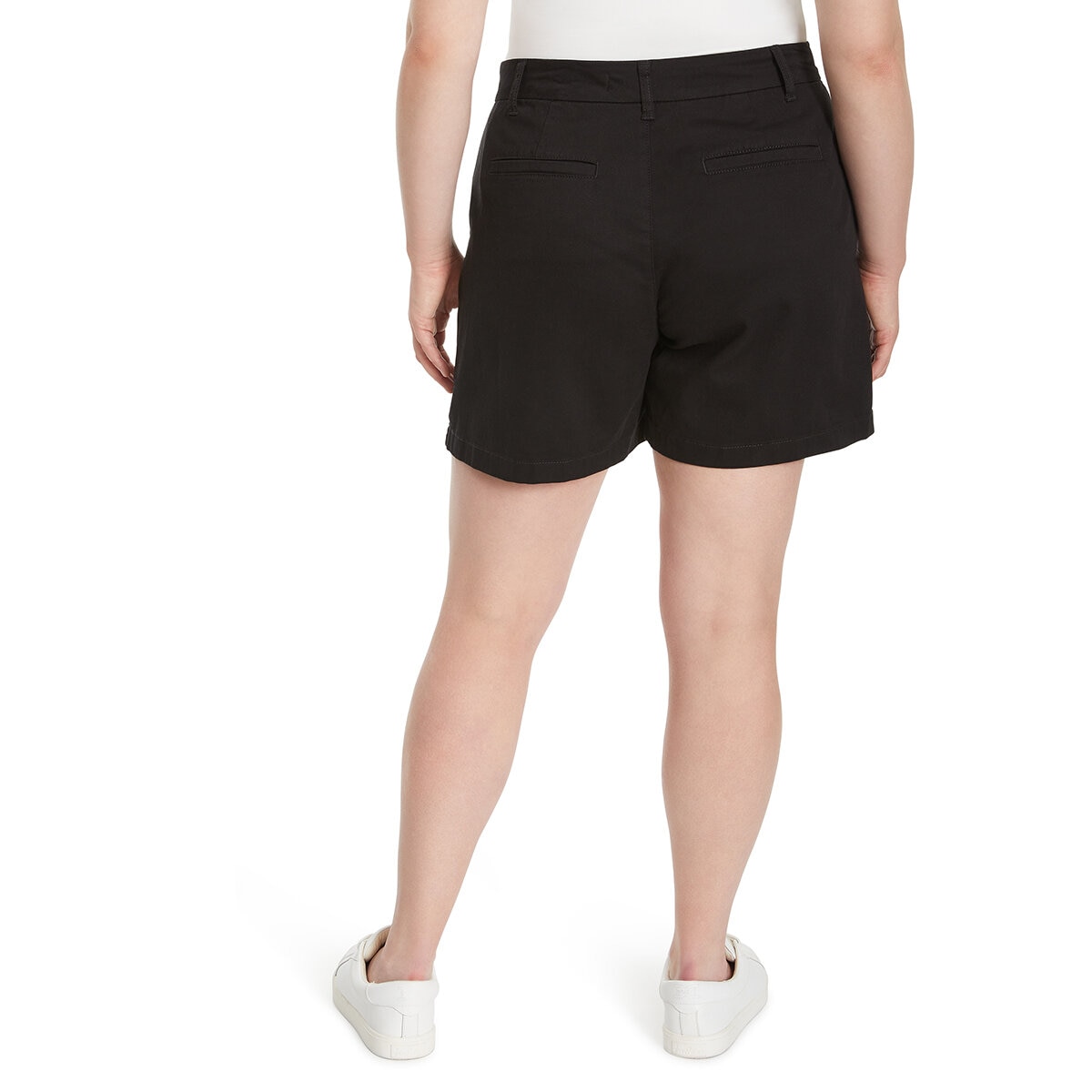 Gloria Vanderbilt Shorts para Dama Negro 6