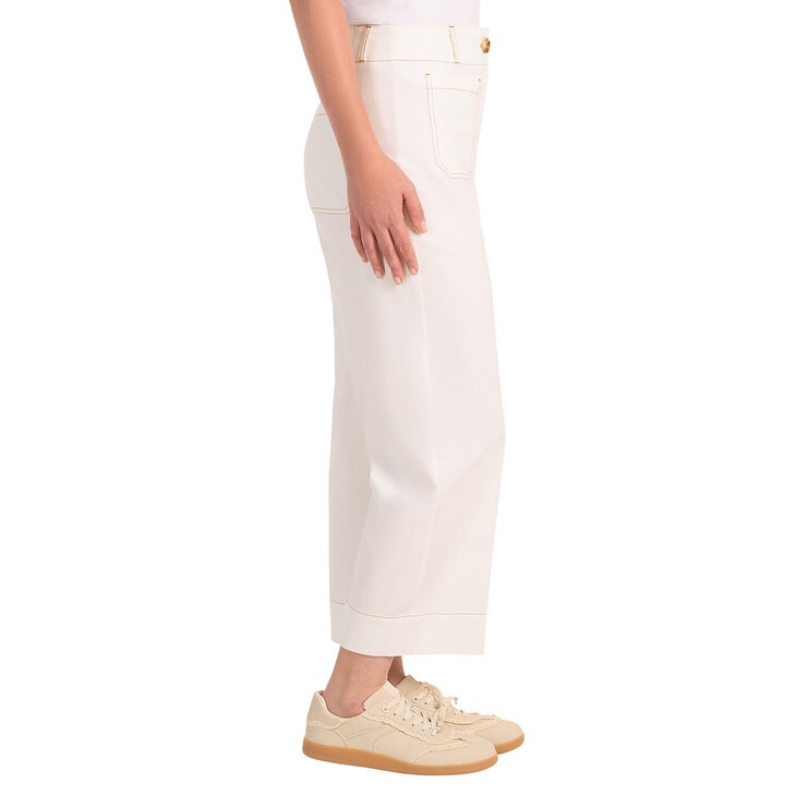 Hilary Radley Pantalones para Dama Blanco 12