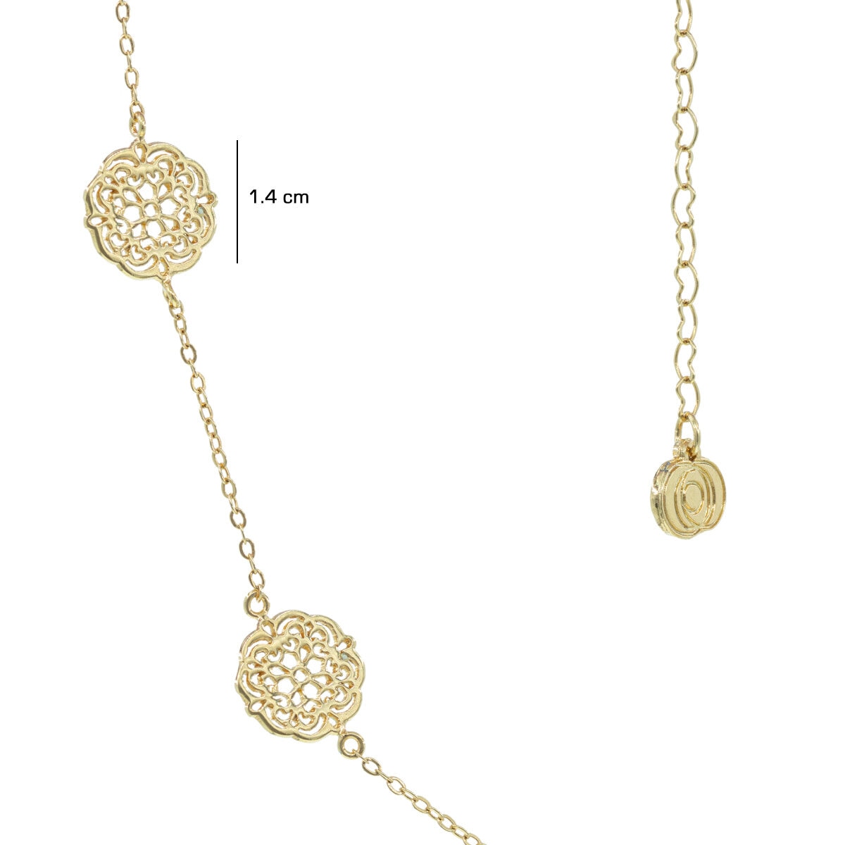Mayfer, juego de Aretes y Collar Decorado con Mandalas, Aleación de Metal