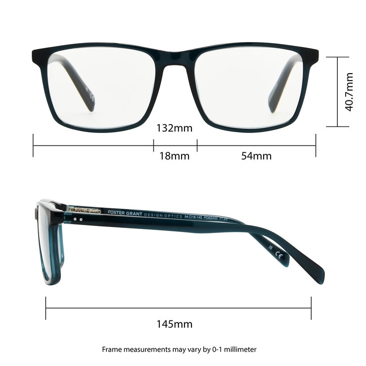 Foster Grant, Lentes de lectura, Dioptría +1.75 para Caballero