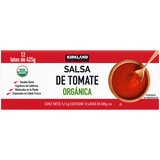 Kirkland Signature Salsa de Tomate Orgánica 12 pzs de 425 g