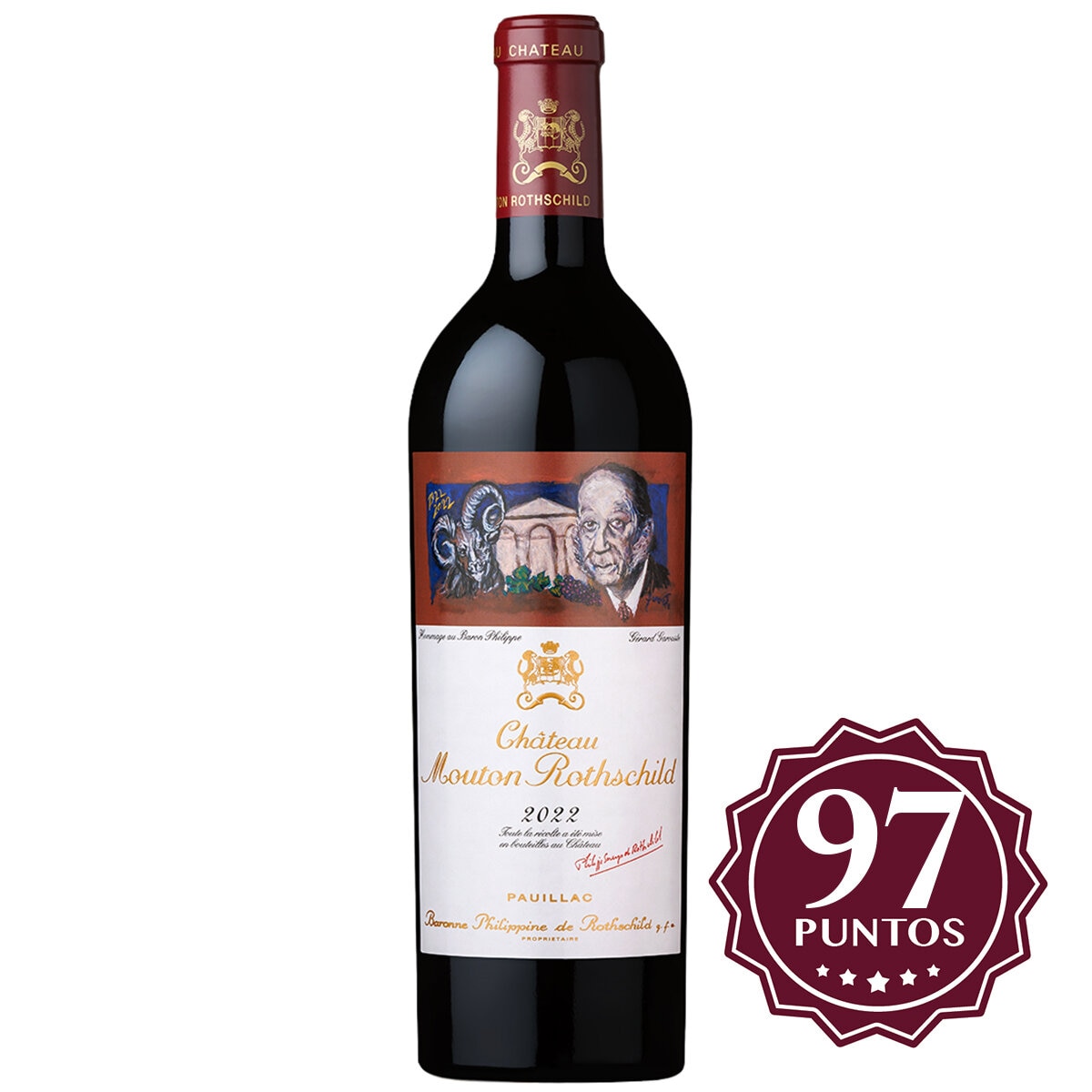 Vino Tinto Chateau Mouton Rothschild 2022 750 ml