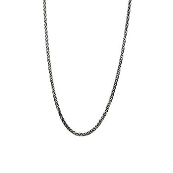 Avonza Men, Cadena Tipo Cuerda, Plata Italina para Caballero