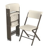 Lifetime, Sillas Plegables 4 pack, Color Almendra Lifetime, Sillas Plegables 4 pack, Color Almendra