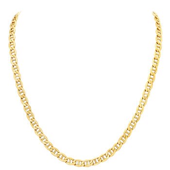 Cadena para Caballero, 55.88cm, Oro Amarillo de 14kt