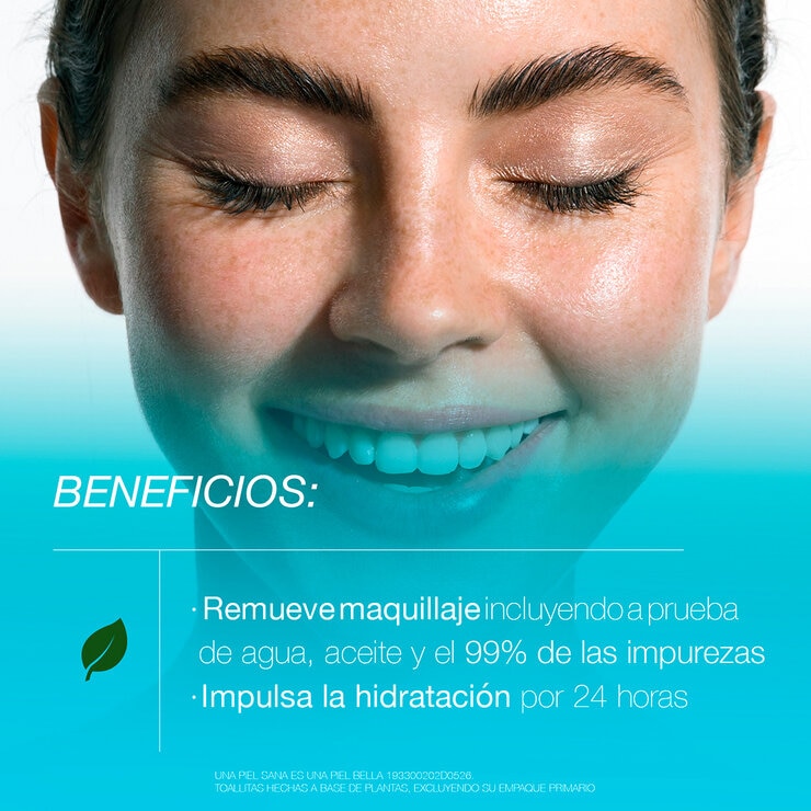 Neutrogena Toallitas Desmaquillantes 125 pzas