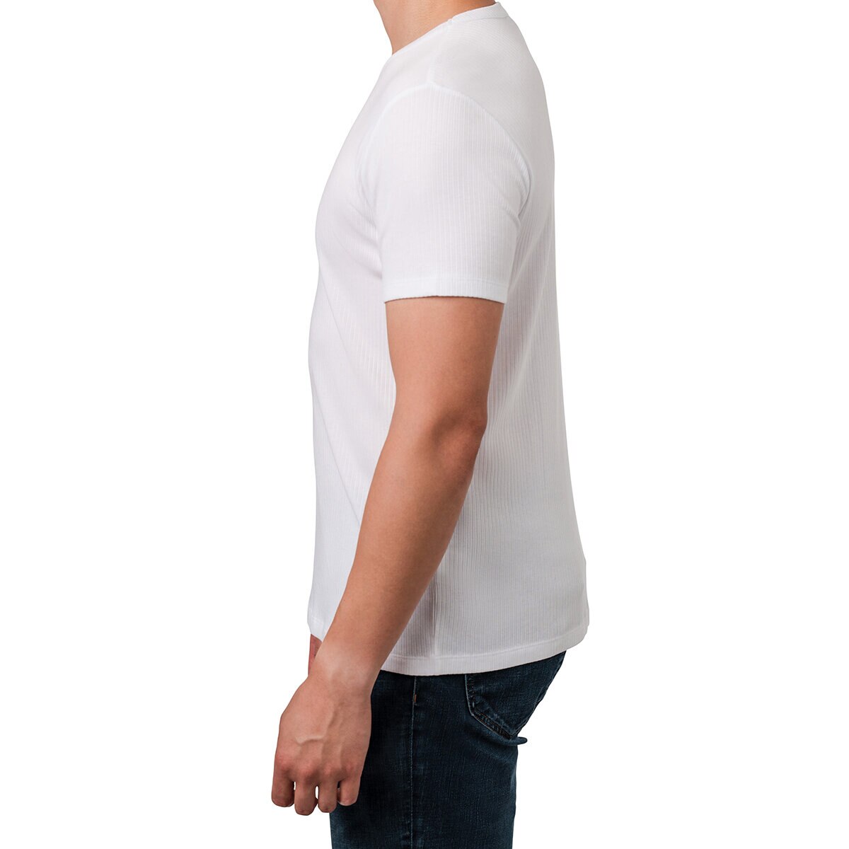 Rough Dress Playera para Caballero Blanco Mediana