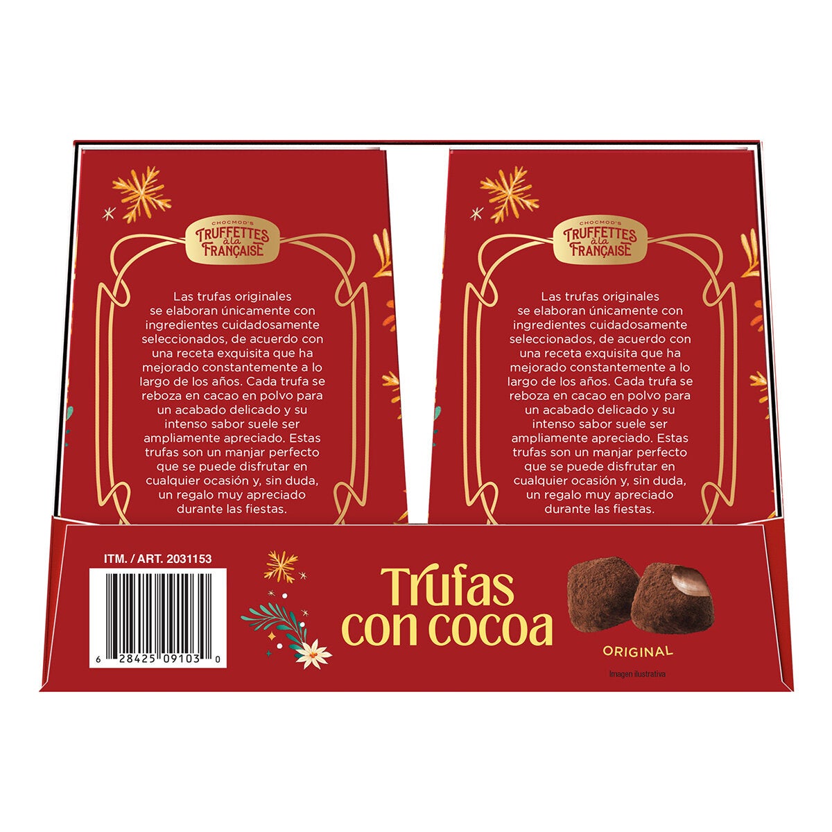 Truffettes á la Française Trufas con Cocoa 2/1 kg Truffettes á la Française Trufas con Cocoa 2/1 kg
