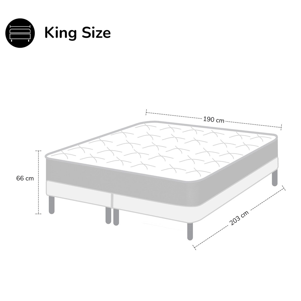 América, Bari, Colchón King Size
