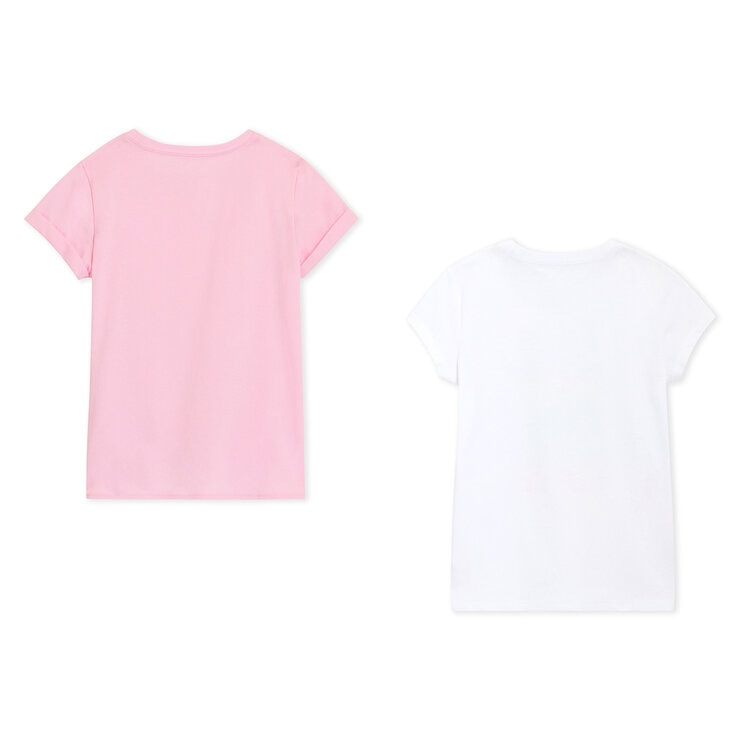 Champion Playera 2 piezas para Niños y Niñas Rosa / Blanco 14 / 16 Años