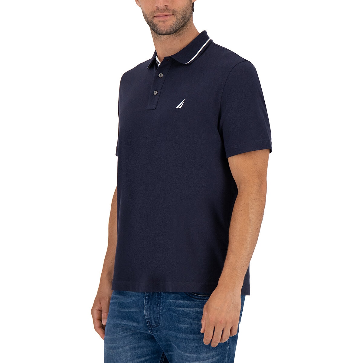 Nautica Polo para Caballero Azul Chica