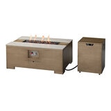 Agio, Juniper Sala con Fogatero para Patio de 5 Piezas Agio, Juniper Sala con Fogatero para Patio de 5 Piezas