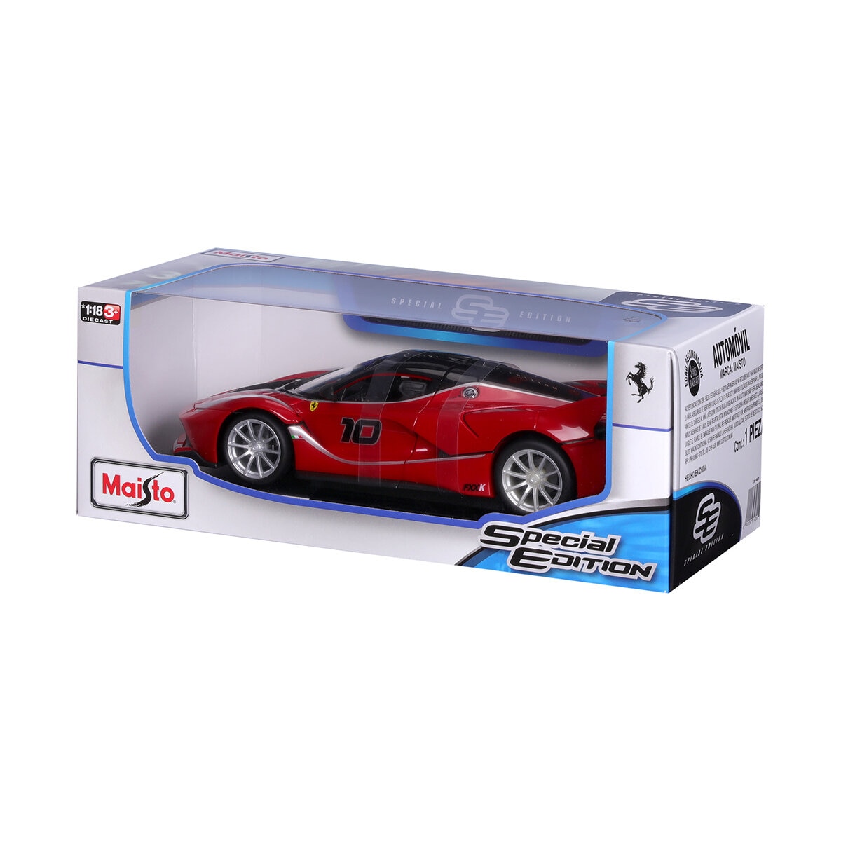 Maisto Autos de Colección Escala 1:18 - Ferrari Rojo