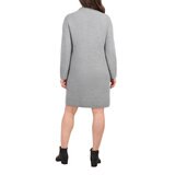 Dalia Vestido Tipo Suéter para Dama Gris Extra Grande