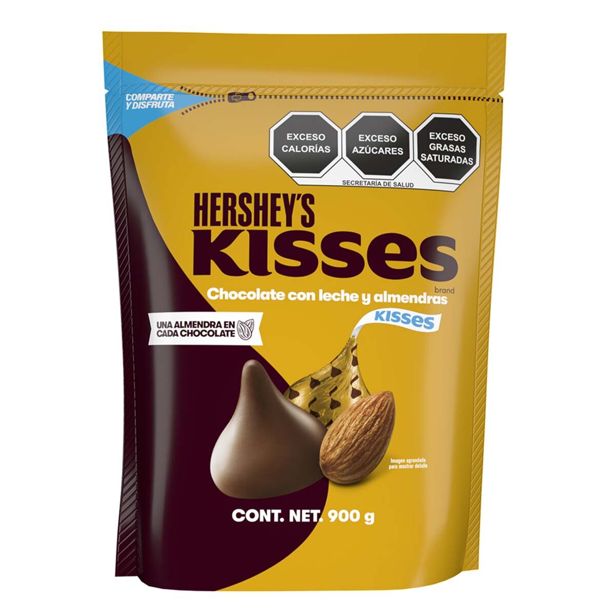 Hershey's Kisses Chocolates y Almendras 900 g