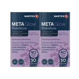 Meta Glow 2 Frascos de 30 Cápsulas c/u