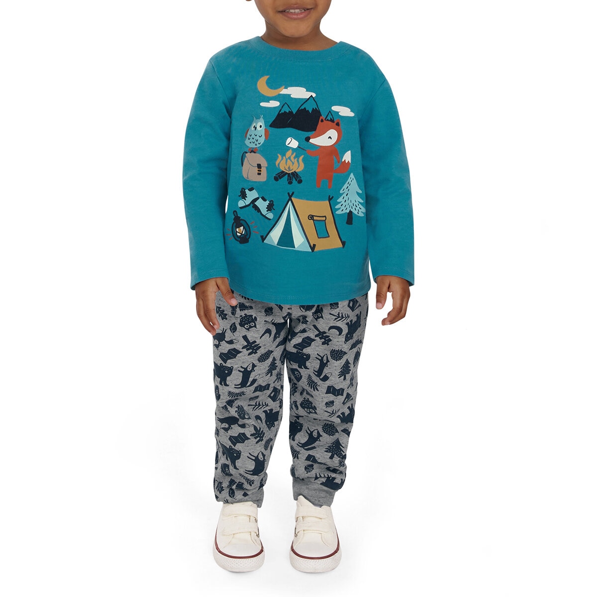Koala Kids Conjunto 4 Piezas para Niños o Niñas Azul 18 Meses