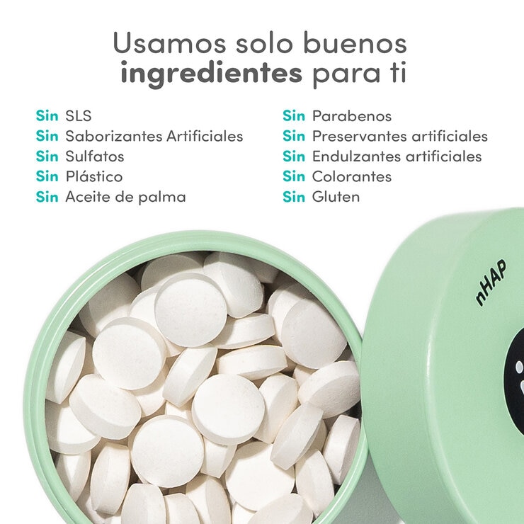 Muyme Pasta Dental en Tableta 4/93 tabletas Muyme Pasta Dental en Tableta 4/93 tabletas
