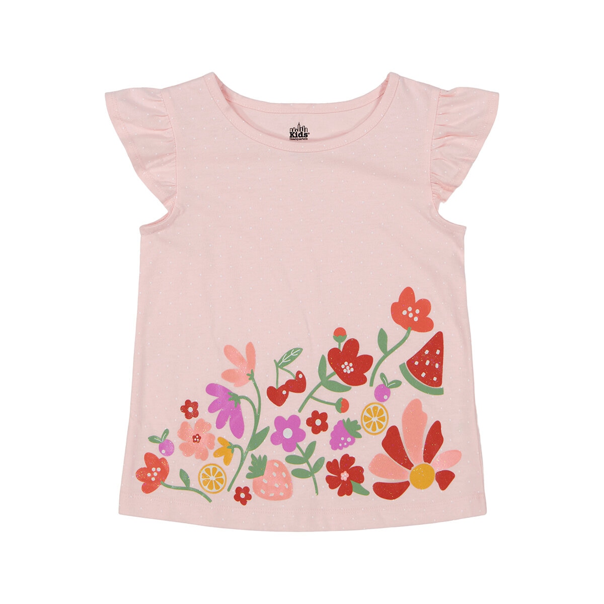 Kids Headquarters Conjunto de 4 Piezas para Niños y Niñas Flores 3 Años