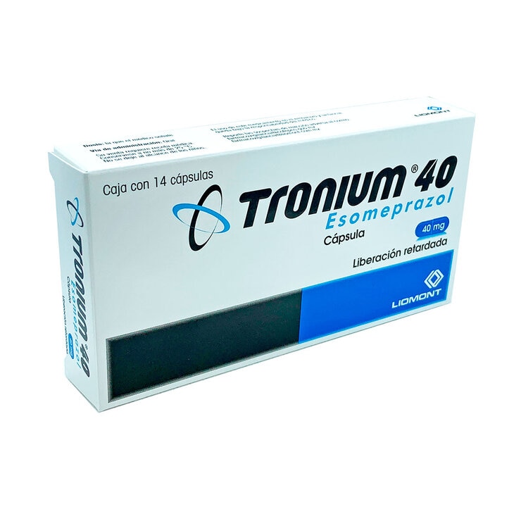 Tronium 40 mg 14 cápsulas