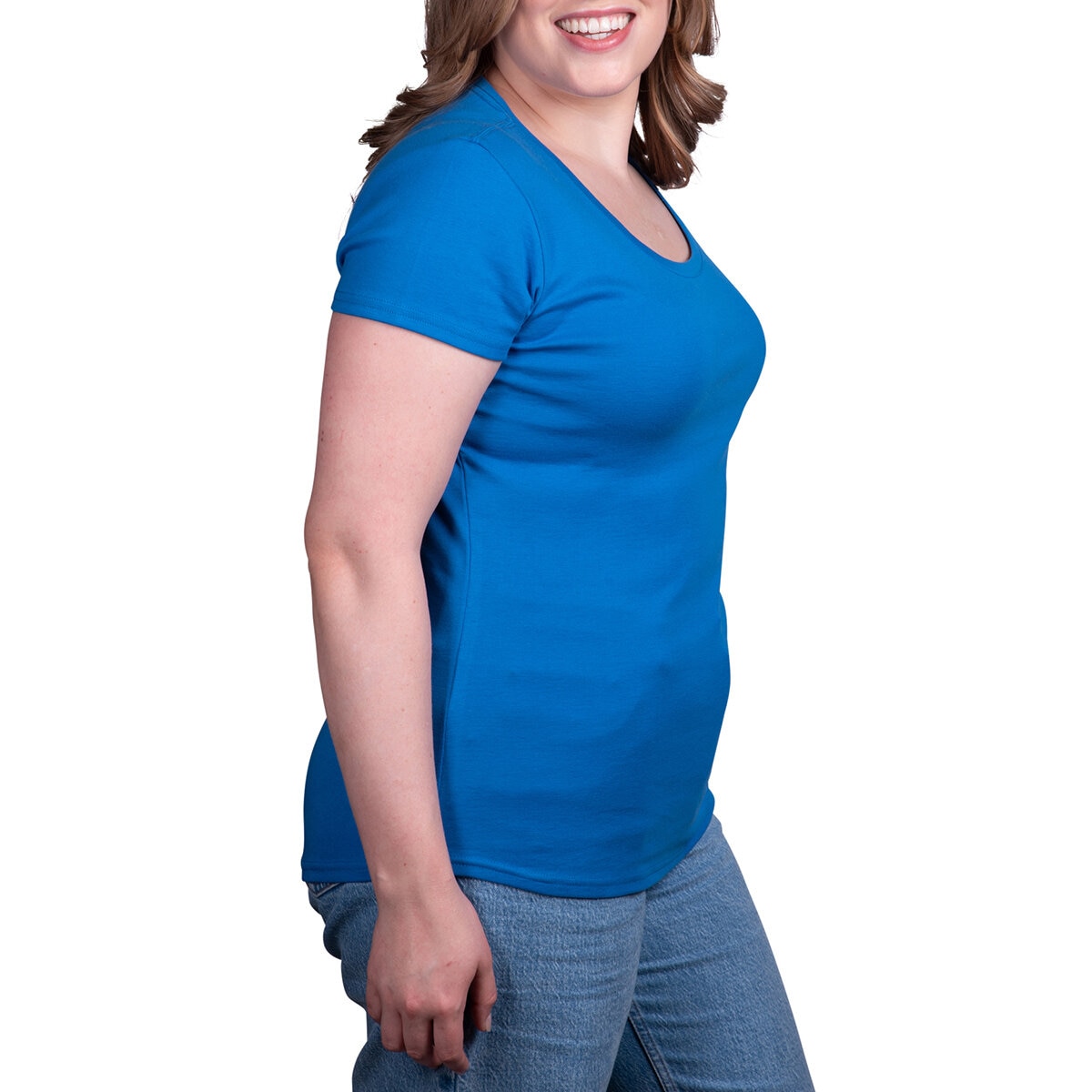 Kirkland Signature Playera para Dama Azul Grande