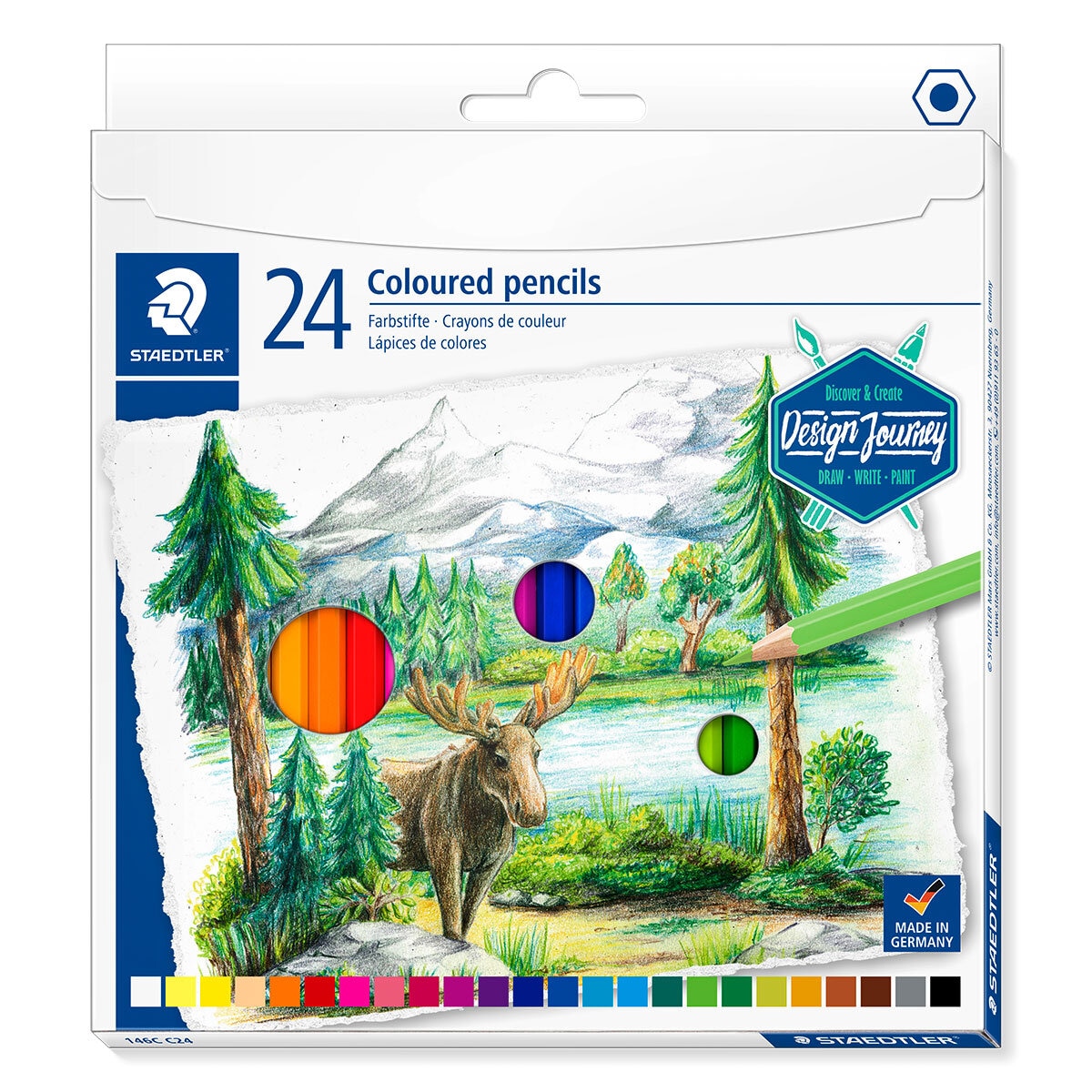 Staedtler Lápices de Colores 24 Piezas