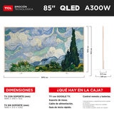 TCL Pantalla 85" QLED 4K NXTVISION Google TV TCL Pantalla 85" QLED 4K NXTVISION Google TV